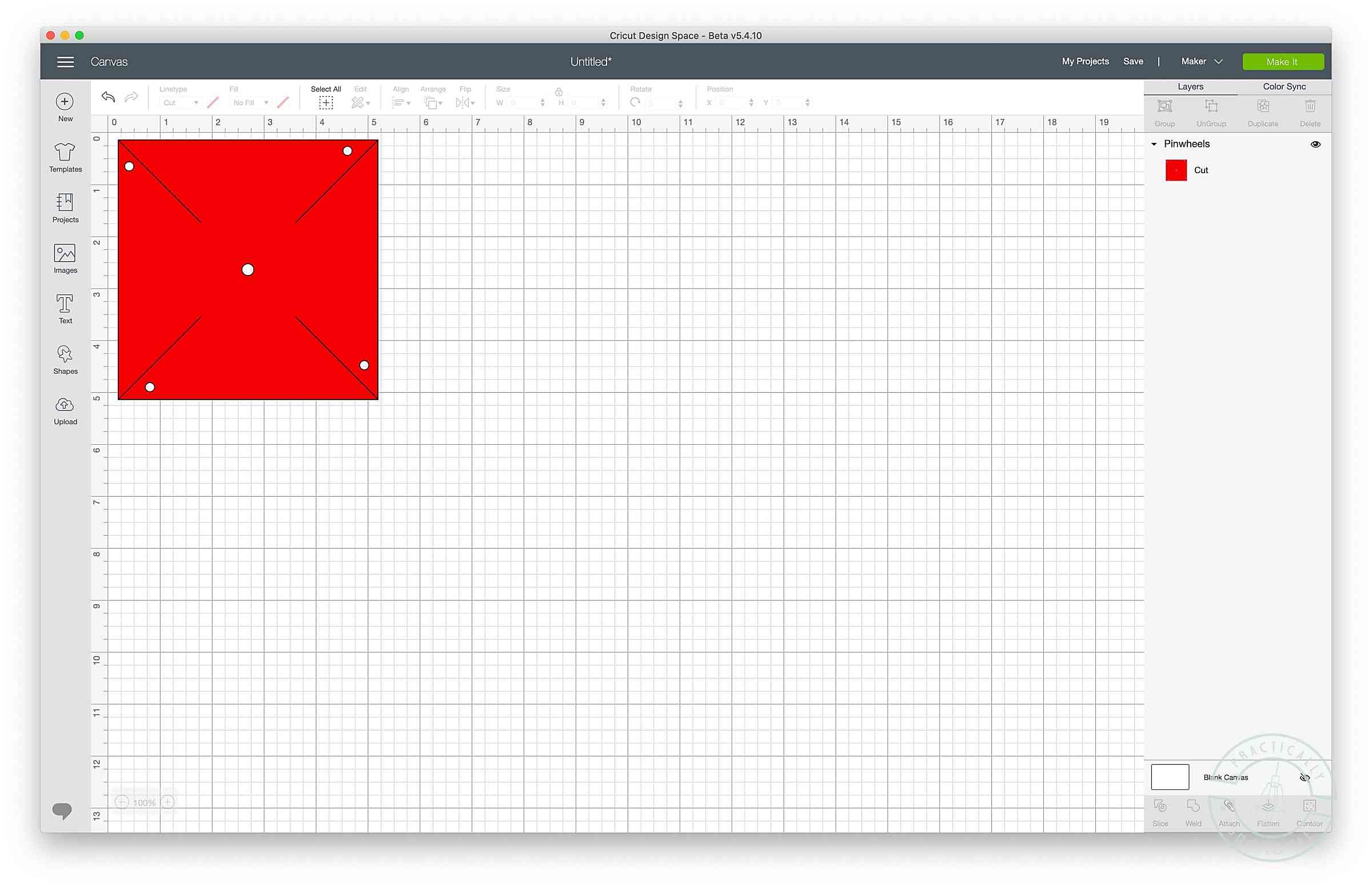 How To Make A Simple Pinwheel Free Printable Template 
