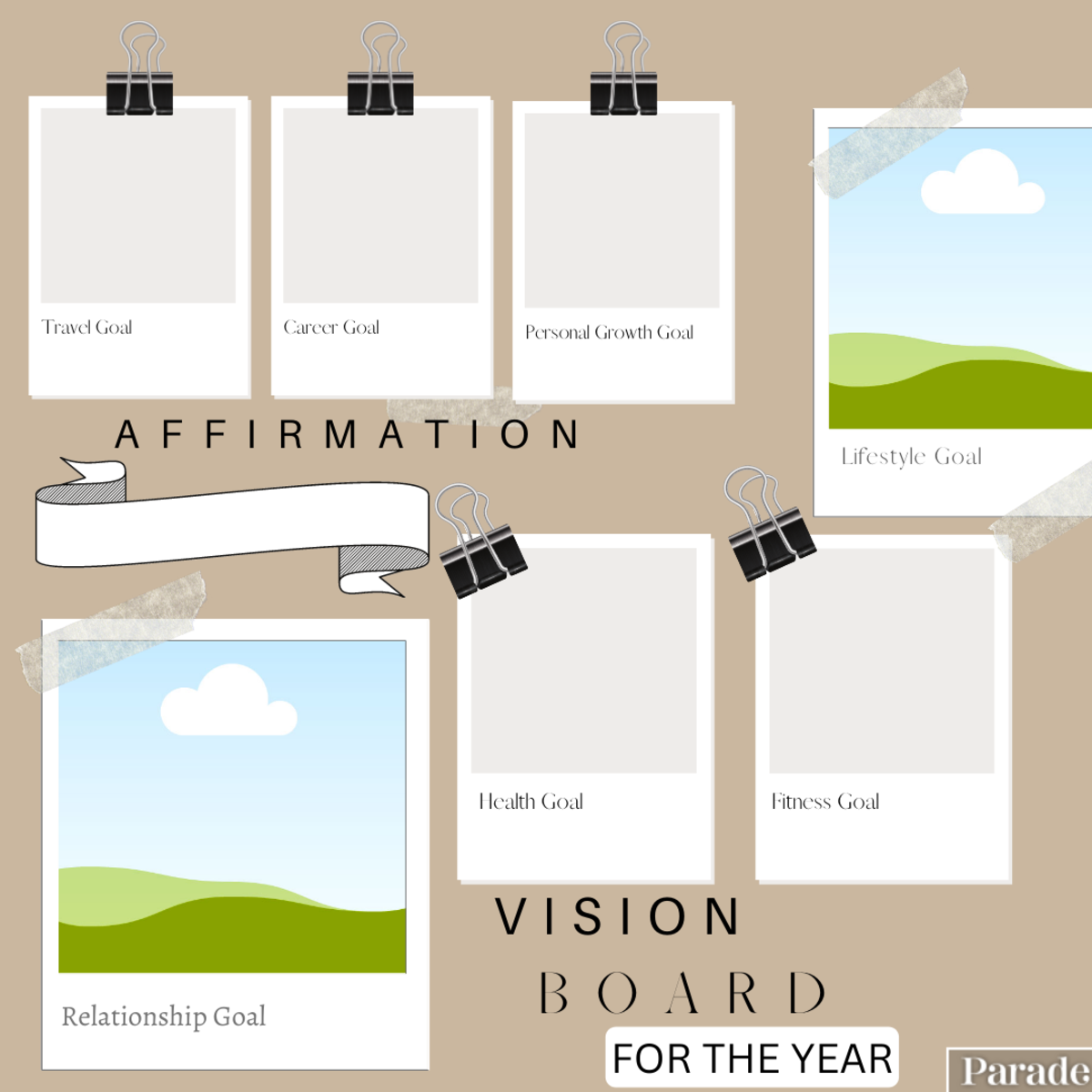 Free Vision Board Printables Pdf