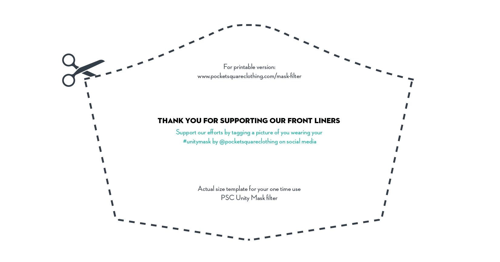 How To Use Your Face Mask And Add A Filter Pocket Square Clothing