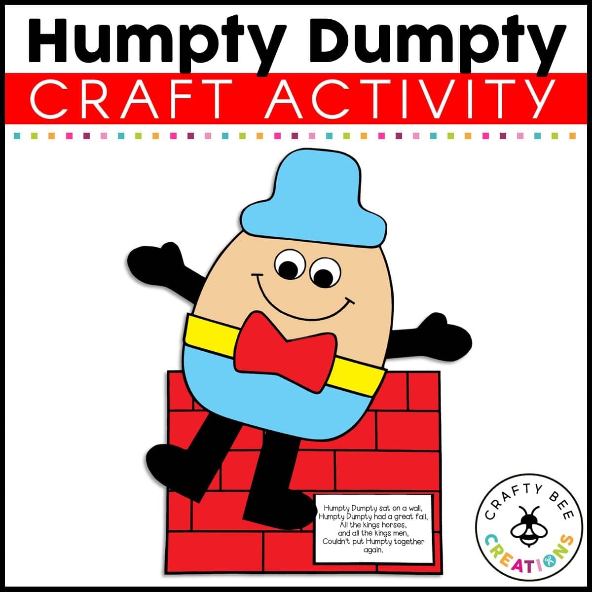 Free Humpty Dumpty Printable Template Free Humpty Dumpty Printable Template