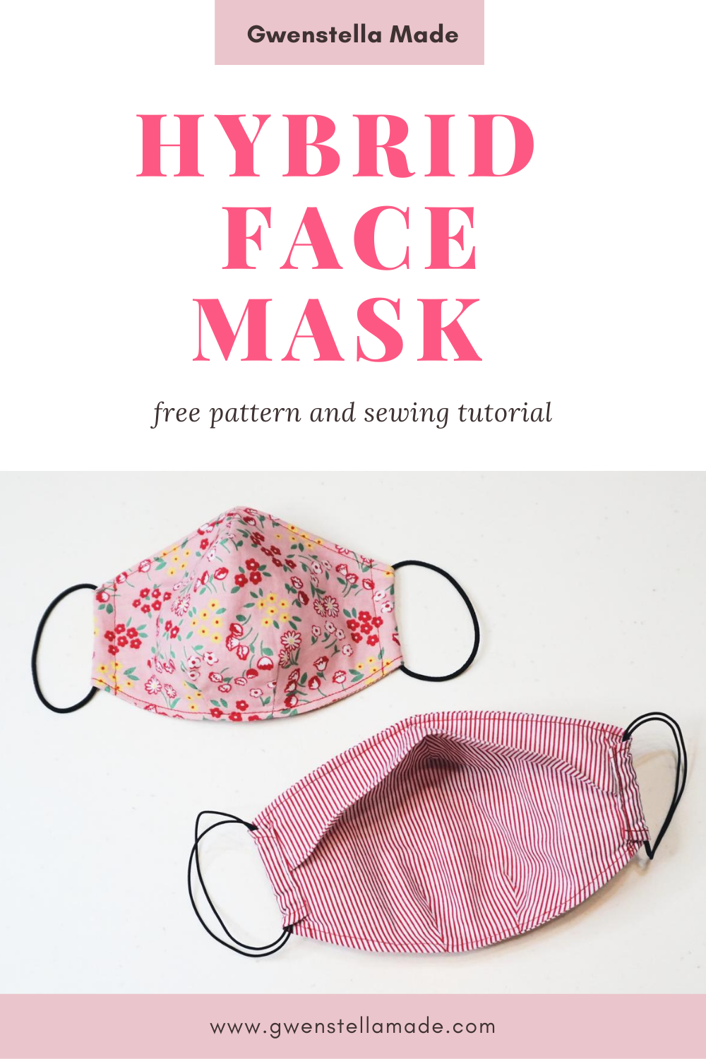 Hybrid Face Mask Pattern Free Template Tutorial Gwenstella Made