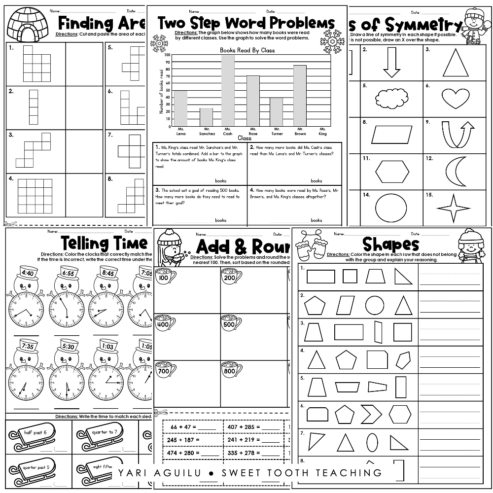 January 3rd Grade Review Worksheets For Fast Finishers Morning Work Tutoring Sub Plans January 3rd Grade Review Worksheets For Fast Finishers Morning Work Tutoring Sub Plans