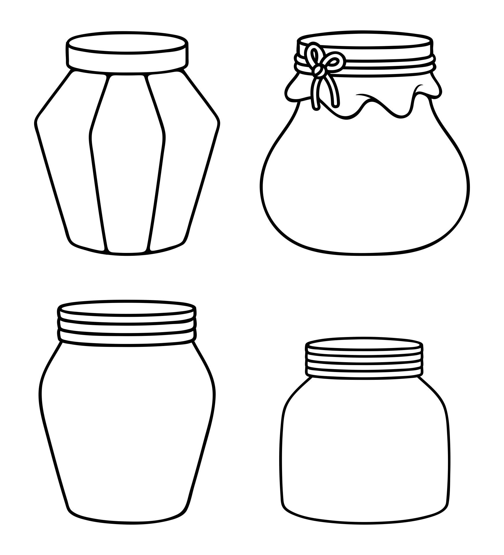 Free Mason Jar Printable Templates