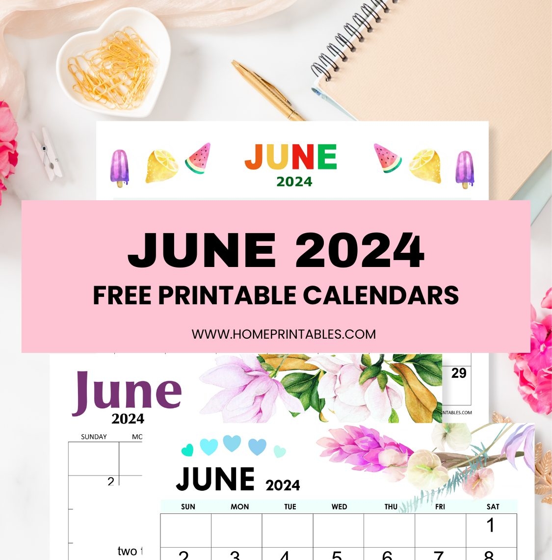 June 2025 Calendar Templates 20 Best Free Downloads 