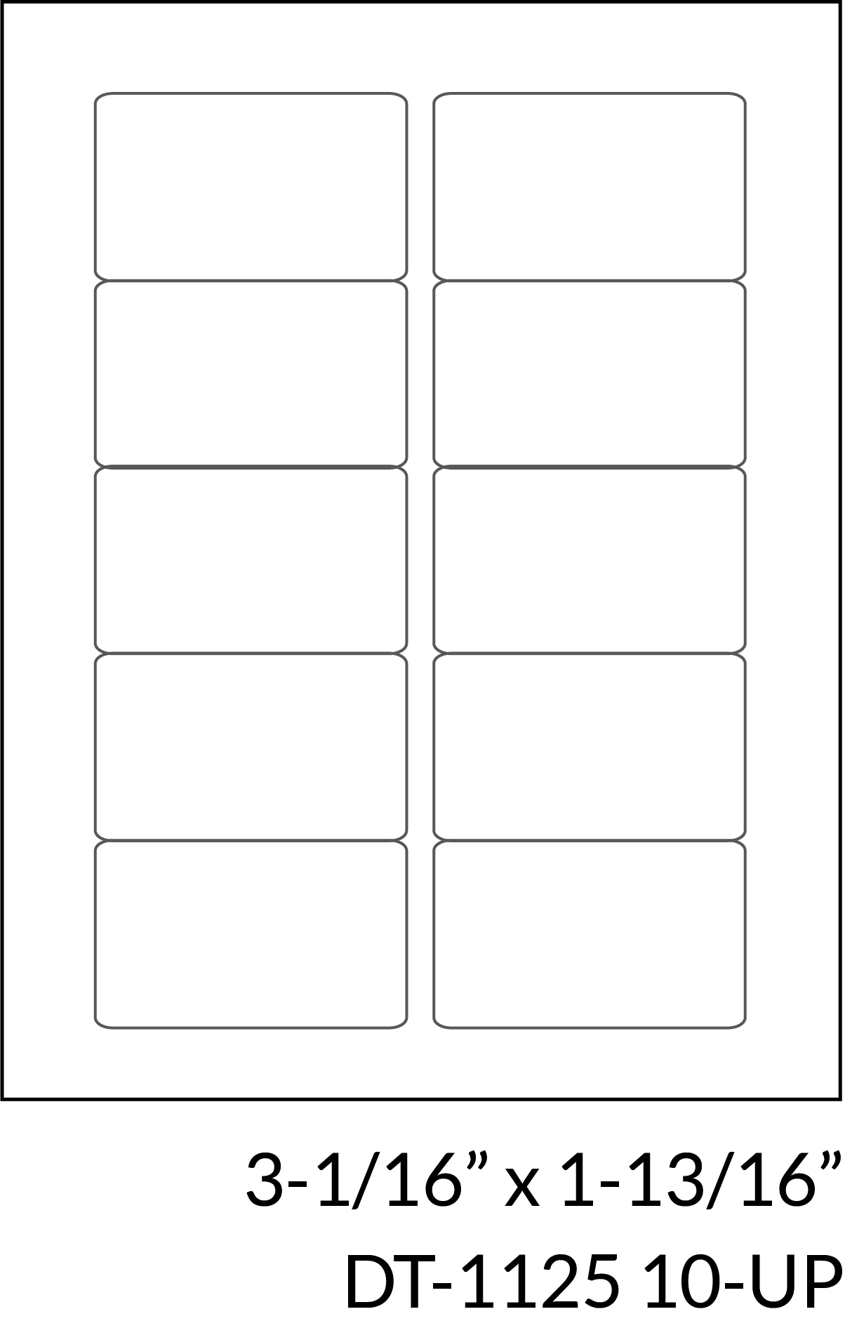 Free Blank Printable Wl-1125