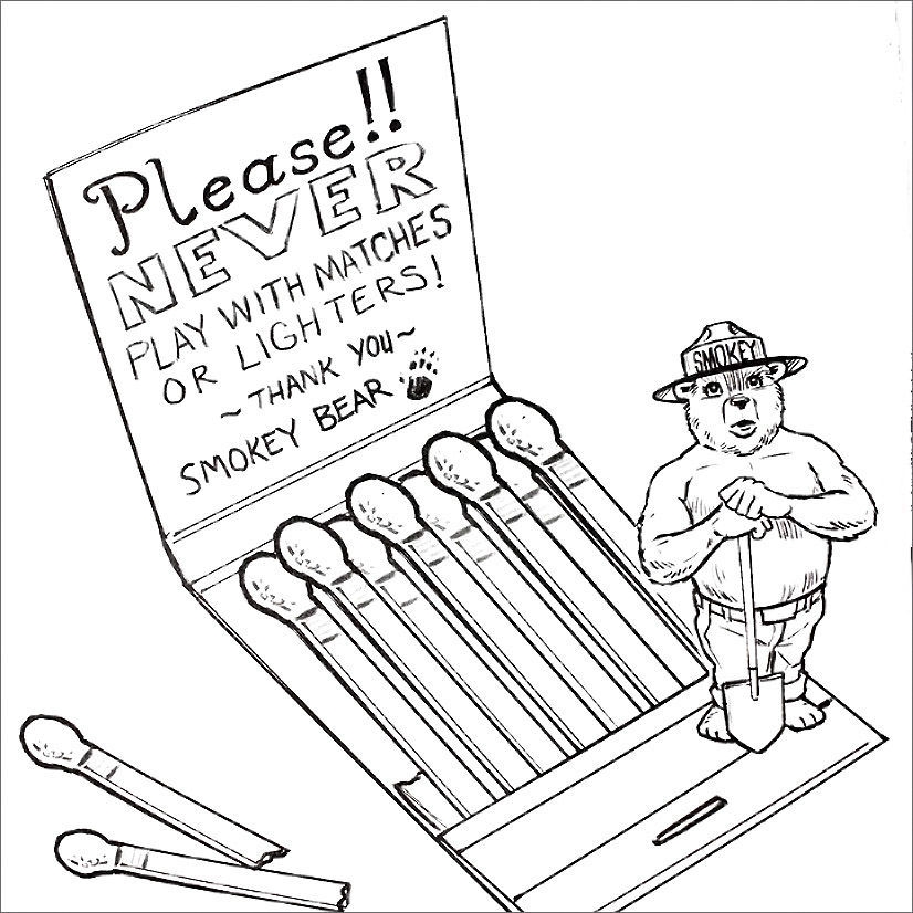 Let s Color With Smokey Bear Coloring Books