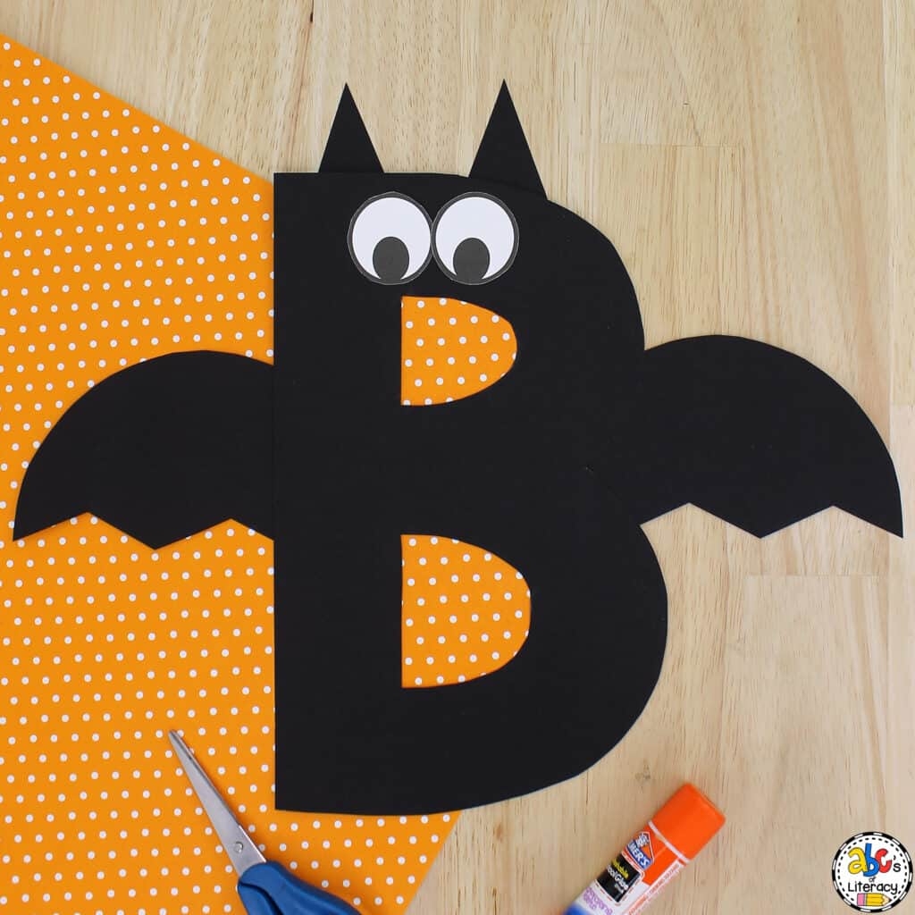 Letter B Bat Craft