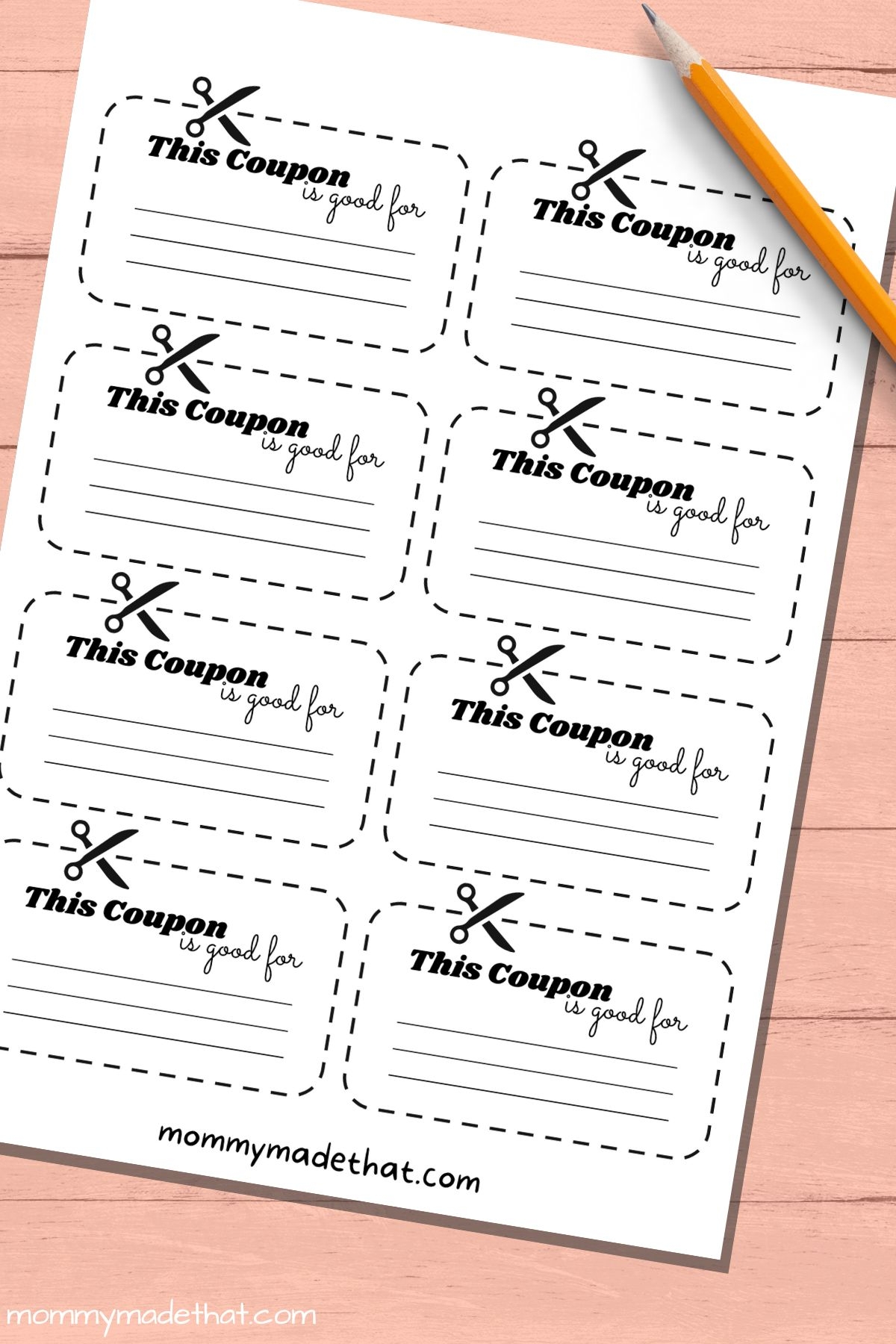 Free Blank Coupon Template Printable Free Blank Coupon Template Printable