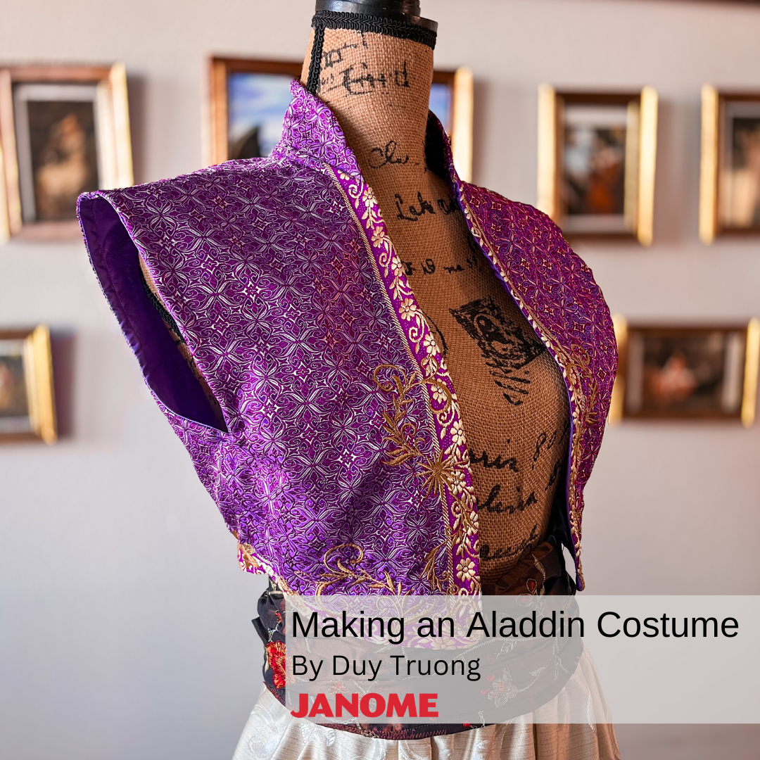 Free Printable Aladdin Vest Template