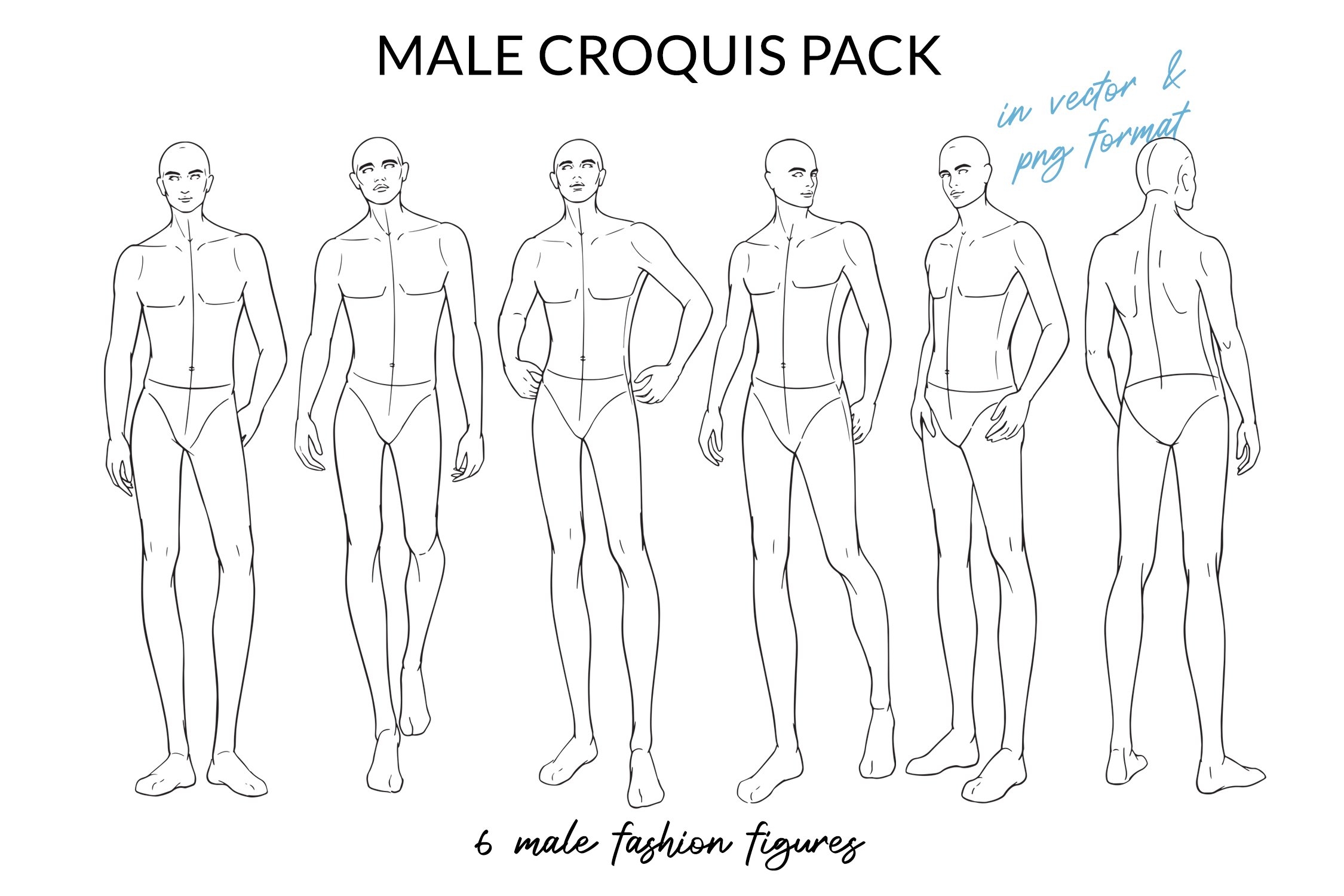 Male Croquis Pack