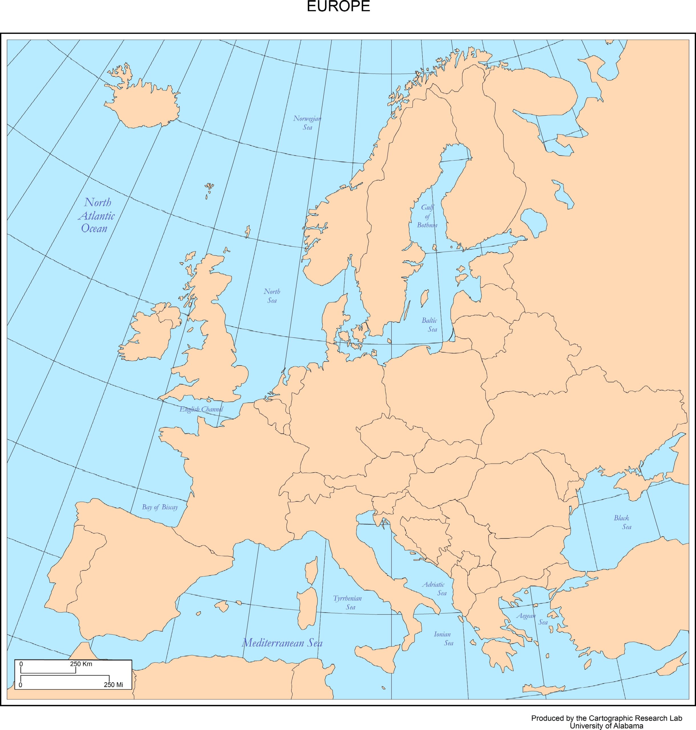 Maps Of Europe Worksheets Library