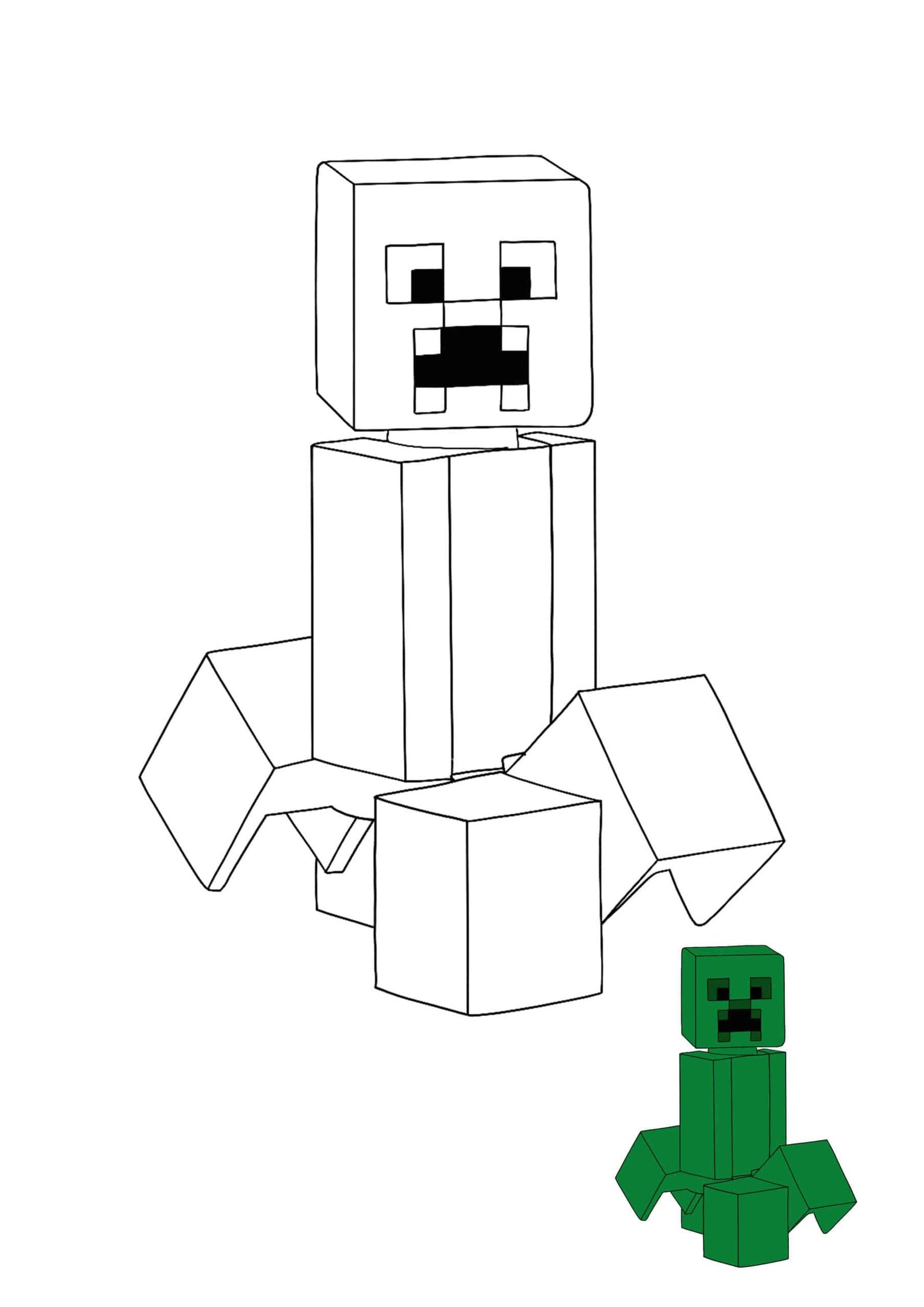 Minecraft Coloring Pages Printable Free