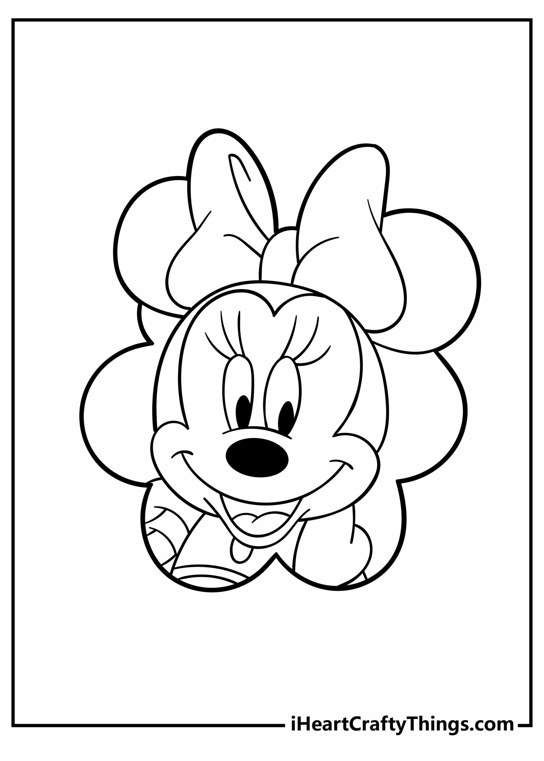 Minnie Mouse Coloring Pages 30 Free Printables Minnie Mouse Coloring Pages 30 Free Printables