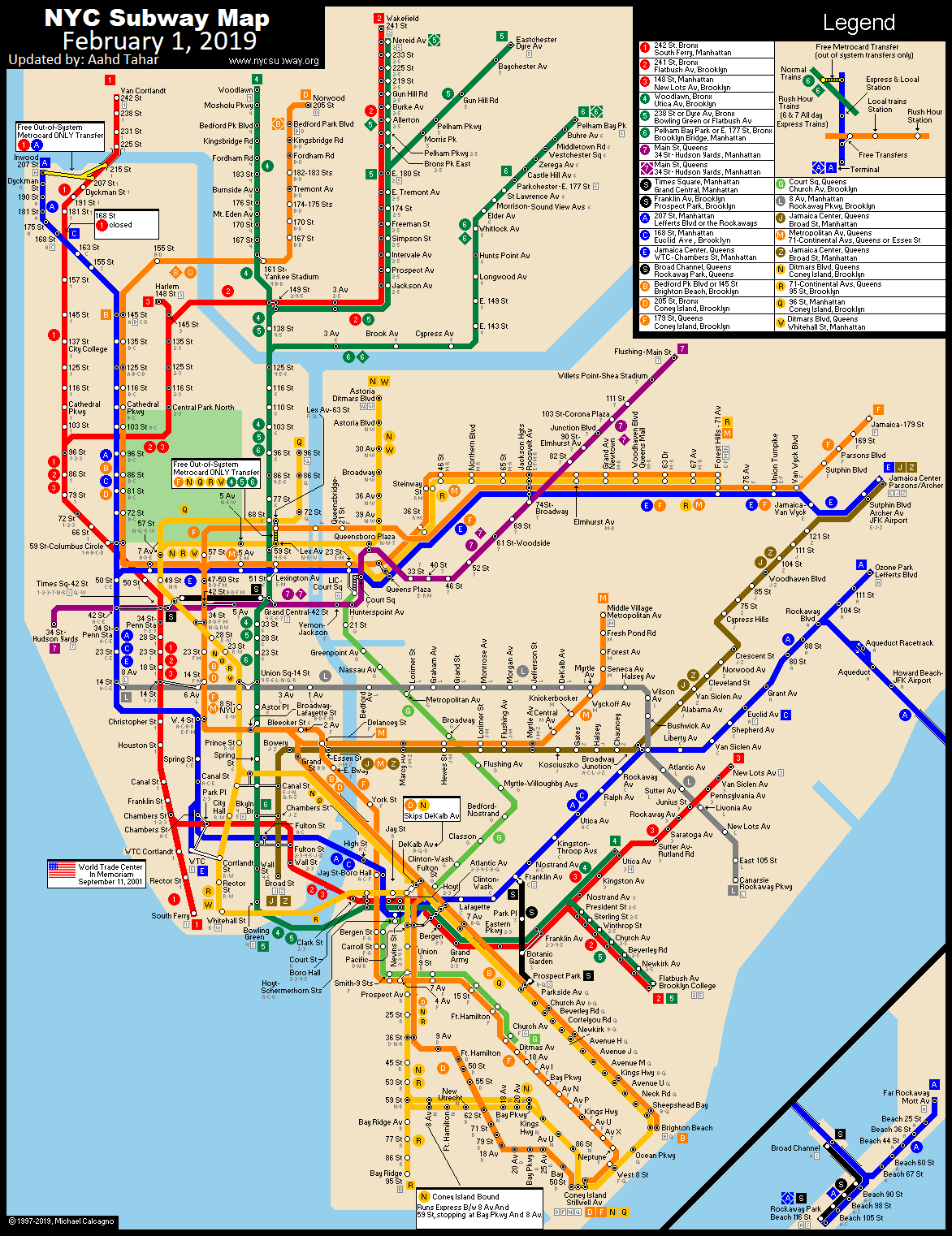 Printable Nyc Subway Map Printable Nyc Subway Map