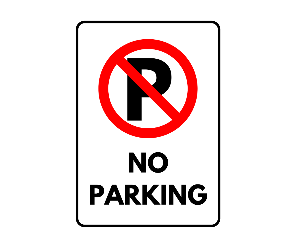 Free Printable Reserved Parking Sign Template