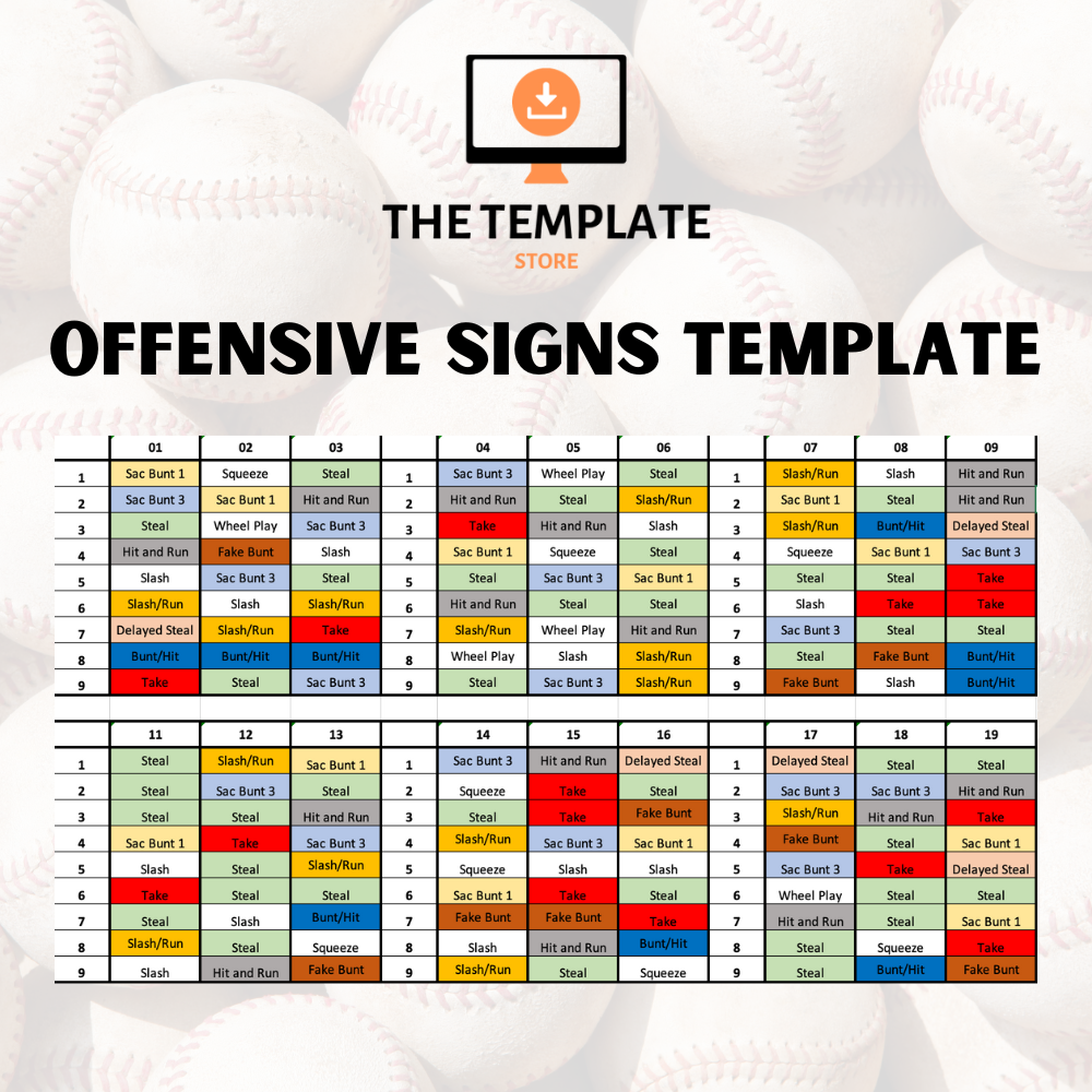 Free Printable Baseball Wristband Template Excel