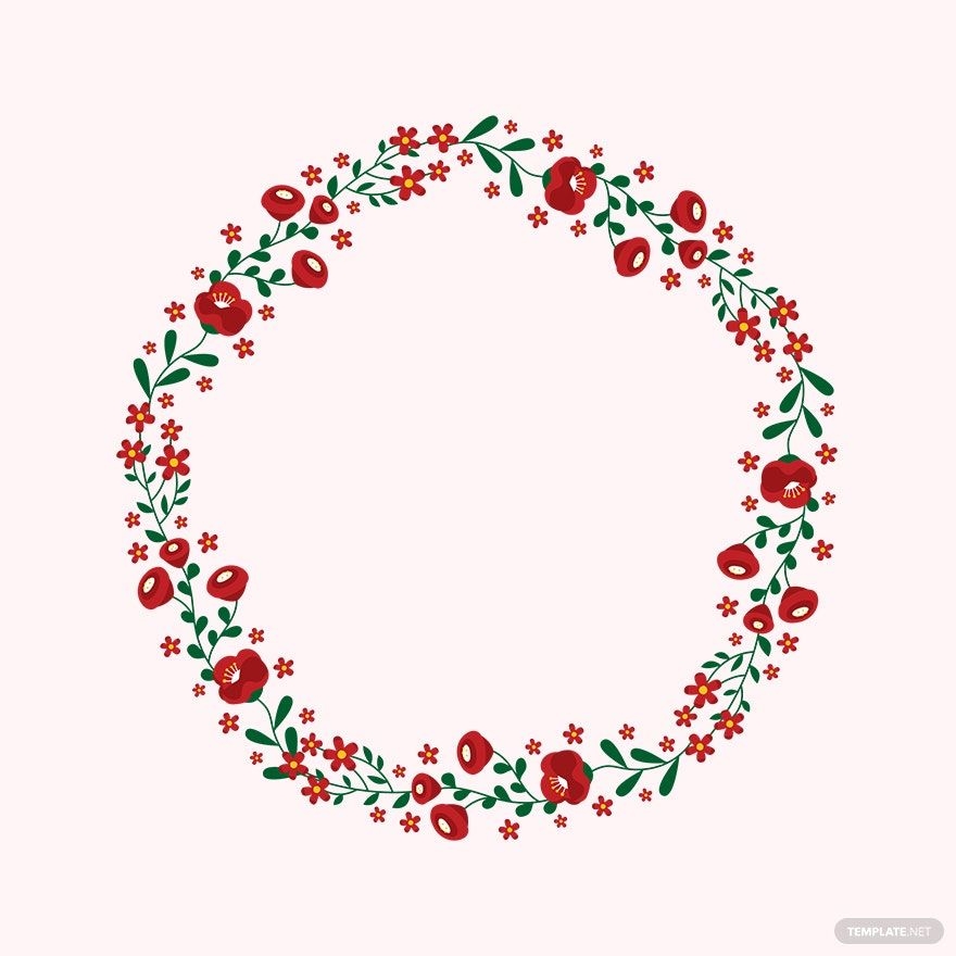 Oval Floral Frame Vector In Illustrator SVG JPG EPS PNG Download Template Oval Floral Frame Vector In Illustrator SVG JPG EPS PNG Download Template