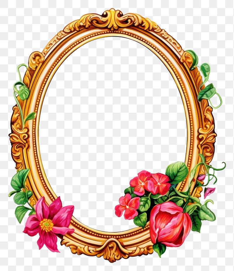 Free Printable Oval Picture Frame Template
