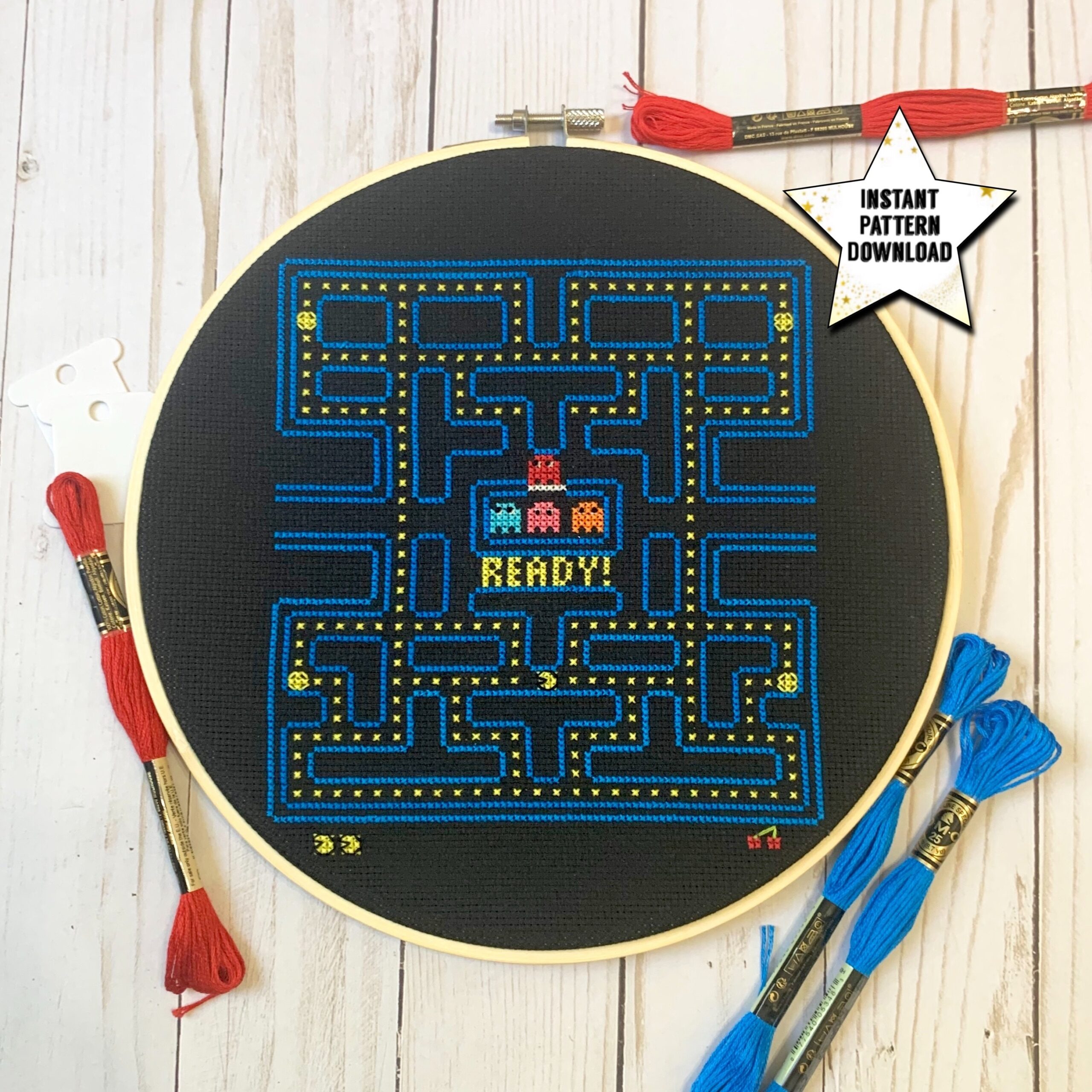 Pac Man Printable Costume Template Free