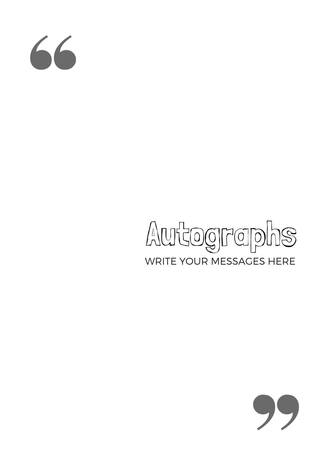 Page 3 Free Printable Yearbook Templates You Can Customize Canva