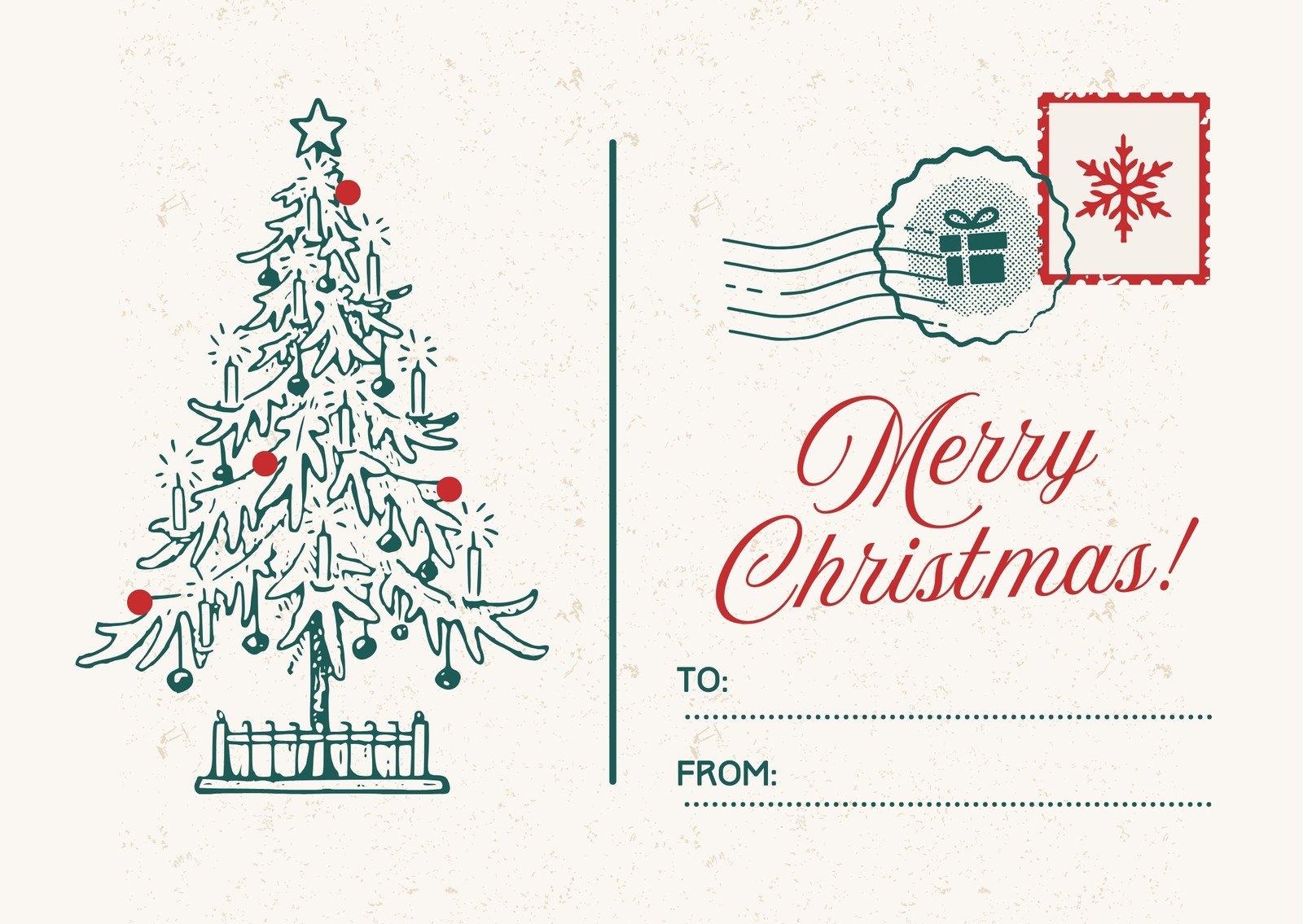 Page 5 Free Custom Printable Christmas Card Templates Canva
