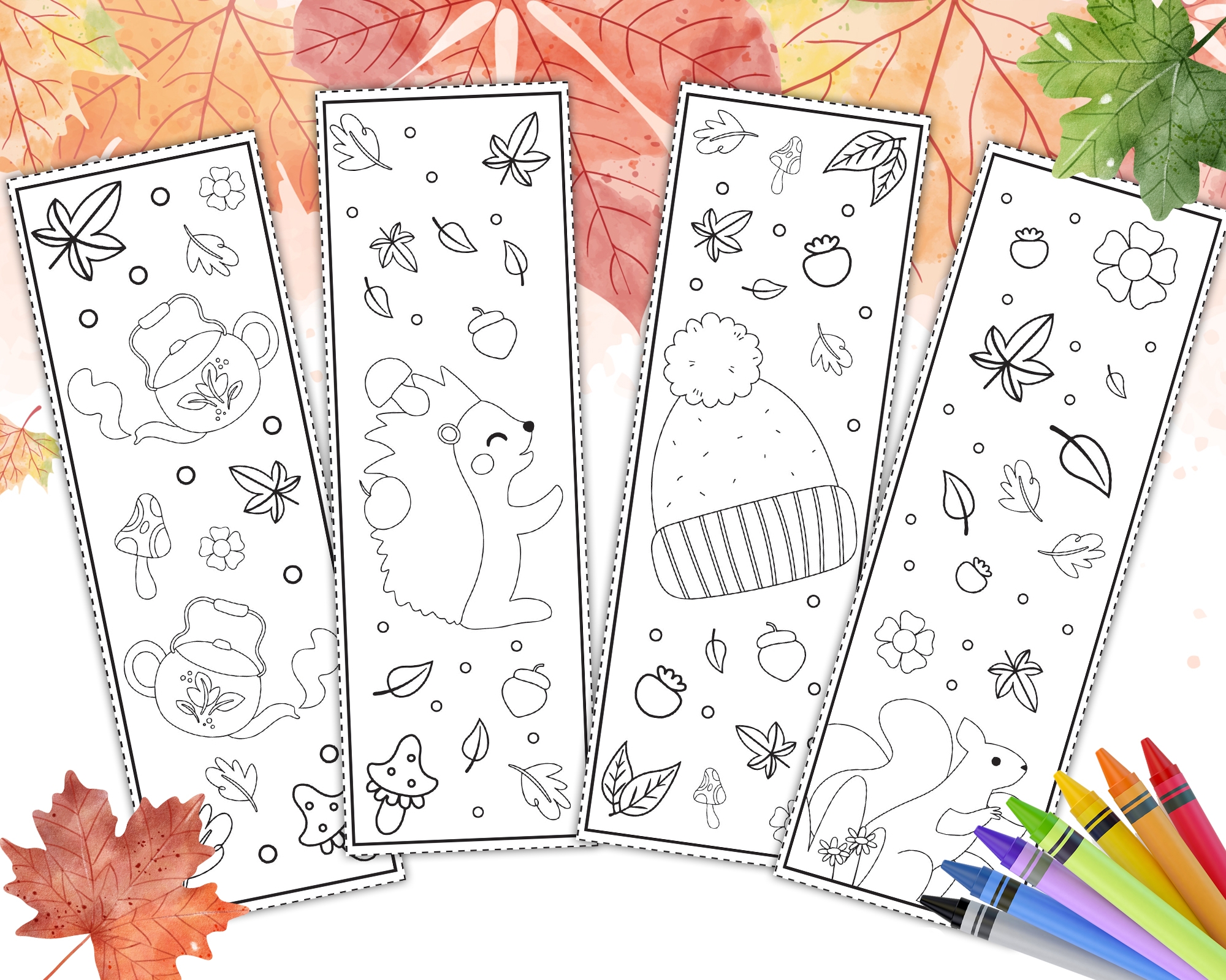 PDF Fall Bookmarks Color Your Own Printable Bookmark Templates For Coloring Made By Teachers PDF Fall Bookmarks Color Your Own Printable Bookmark Templates For Coloring Made By Teachers