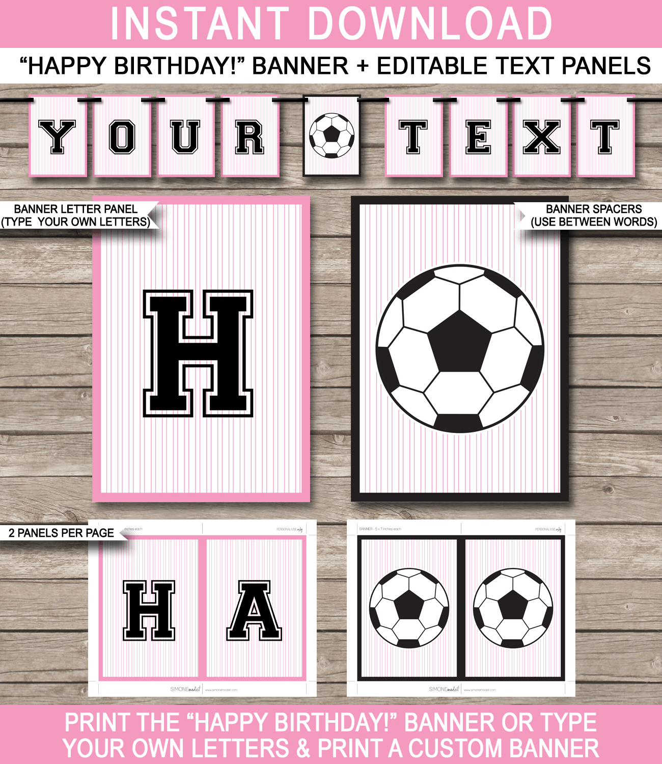 Free Printable Soccer Party Invitations Templates