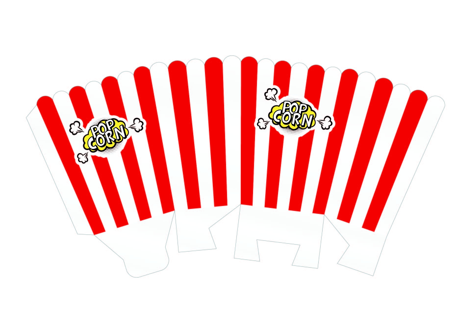 Free Printable Popcorn Template Free Download