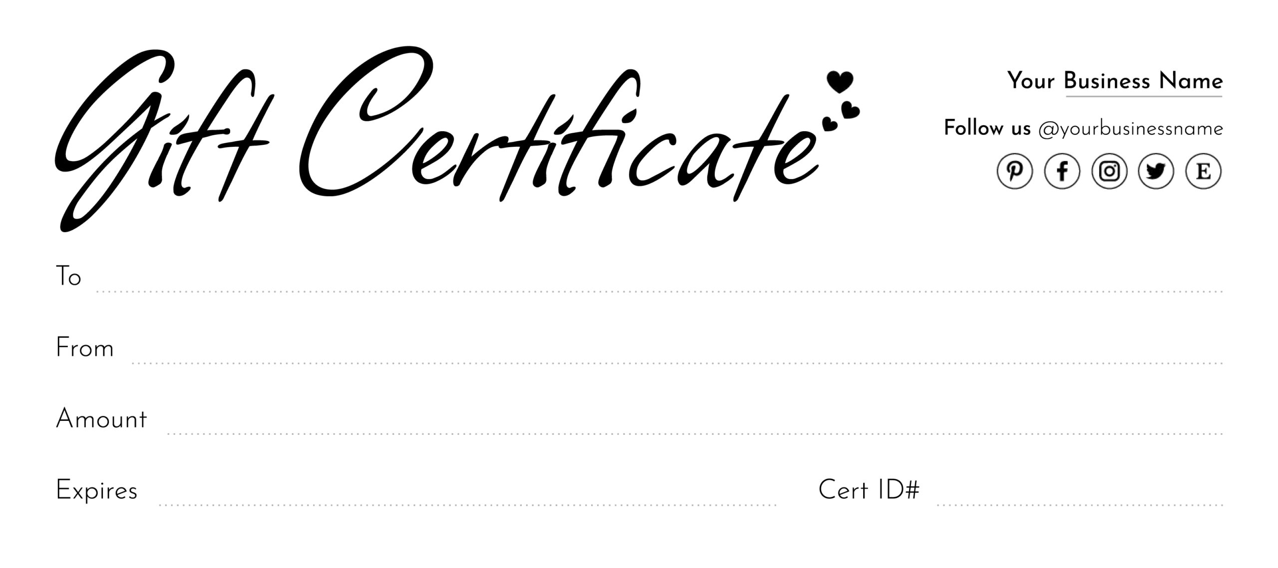 Printable Blank Gift Certificate Free Google Docs Template Gdoc io Printable Blank Gift Certificate Free Google Docs Template Gdoc io