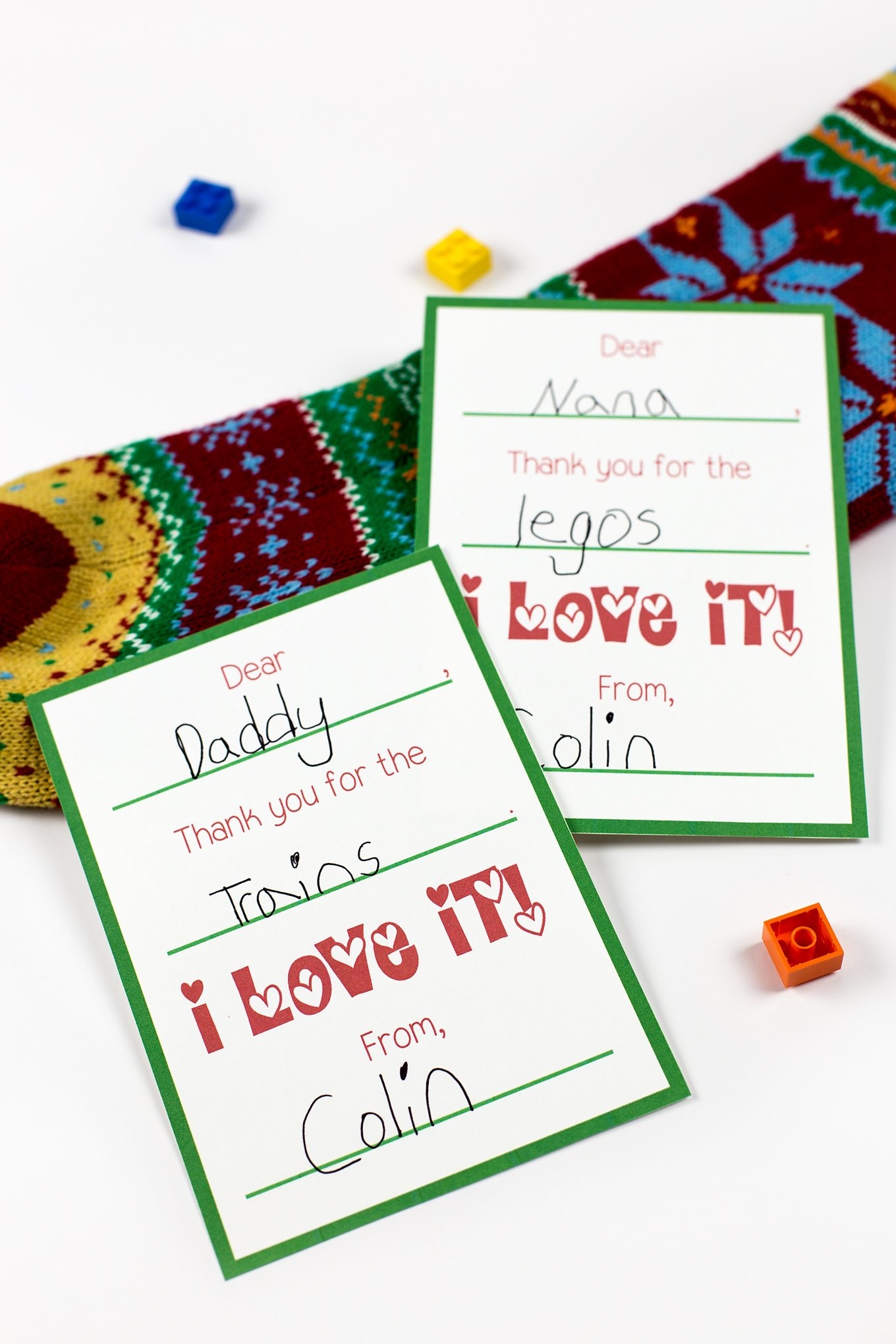 Christmas Thank You Cards Free Printable Christmas Thank You Cards Free Printable
