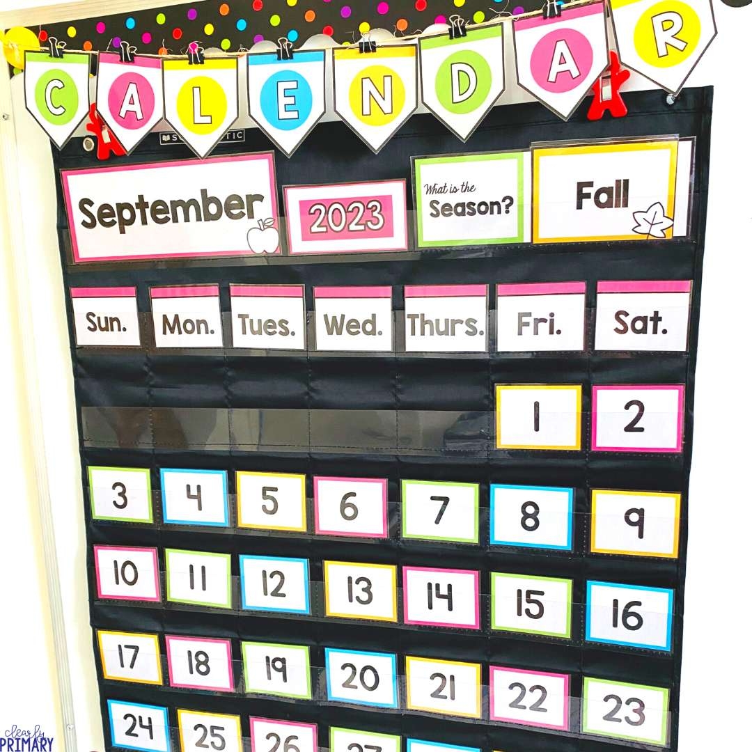 Printable Blank Classroom Calendar