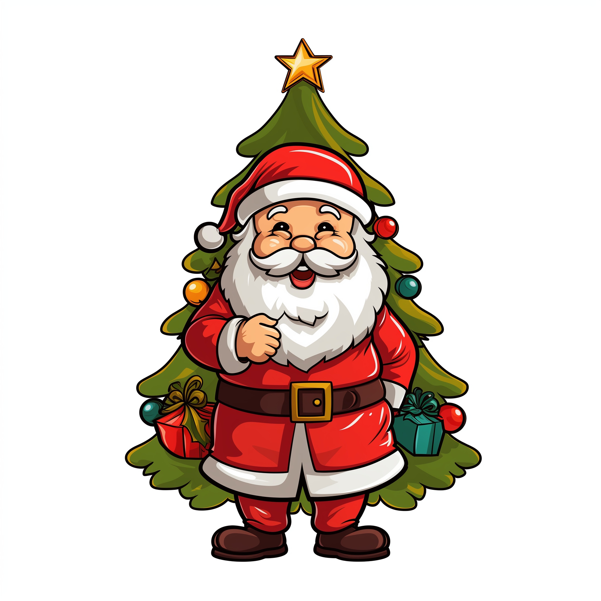Free Printable Pictures Of Santa Claus