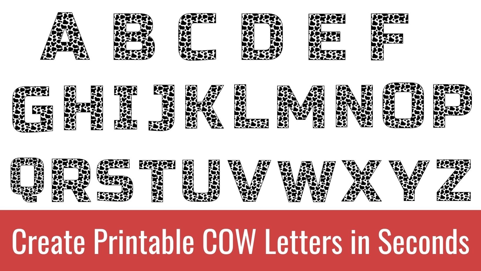 Alphabet Letters Template Printable Free