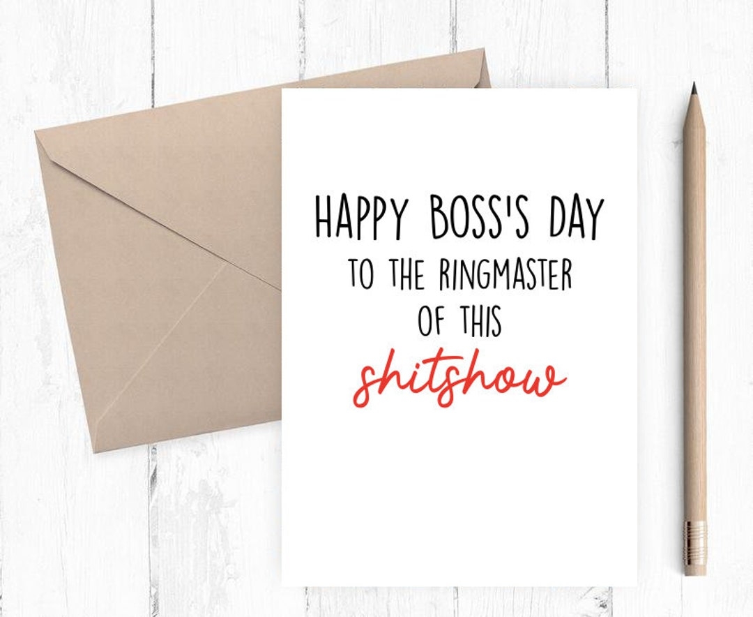Boss Day Printable Cards For Free