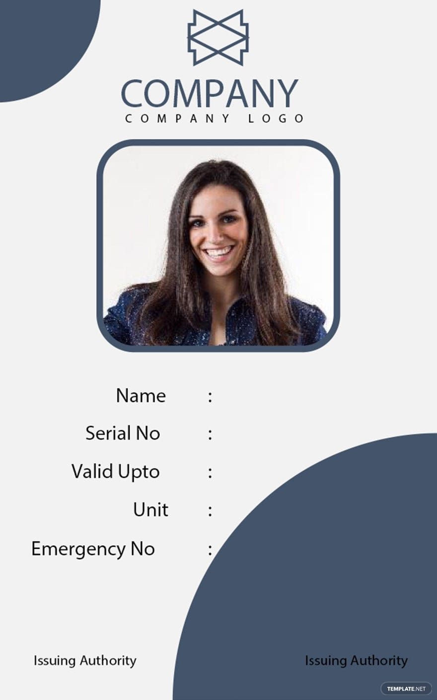 Printable ID Card Templates In Apple Pages Imac FREE Download 