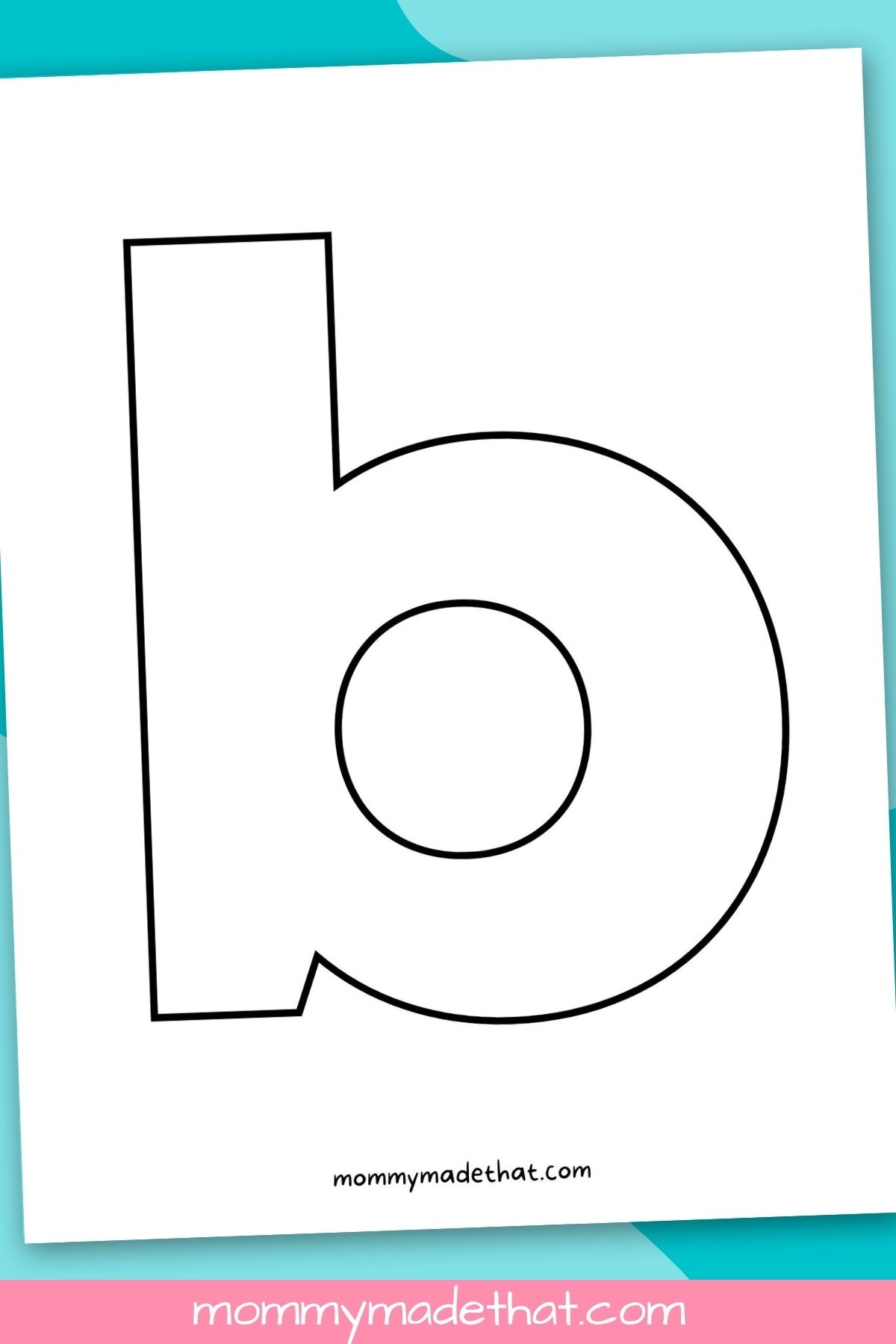 Printable Letter B Free Template Printable Letter B Free Template
