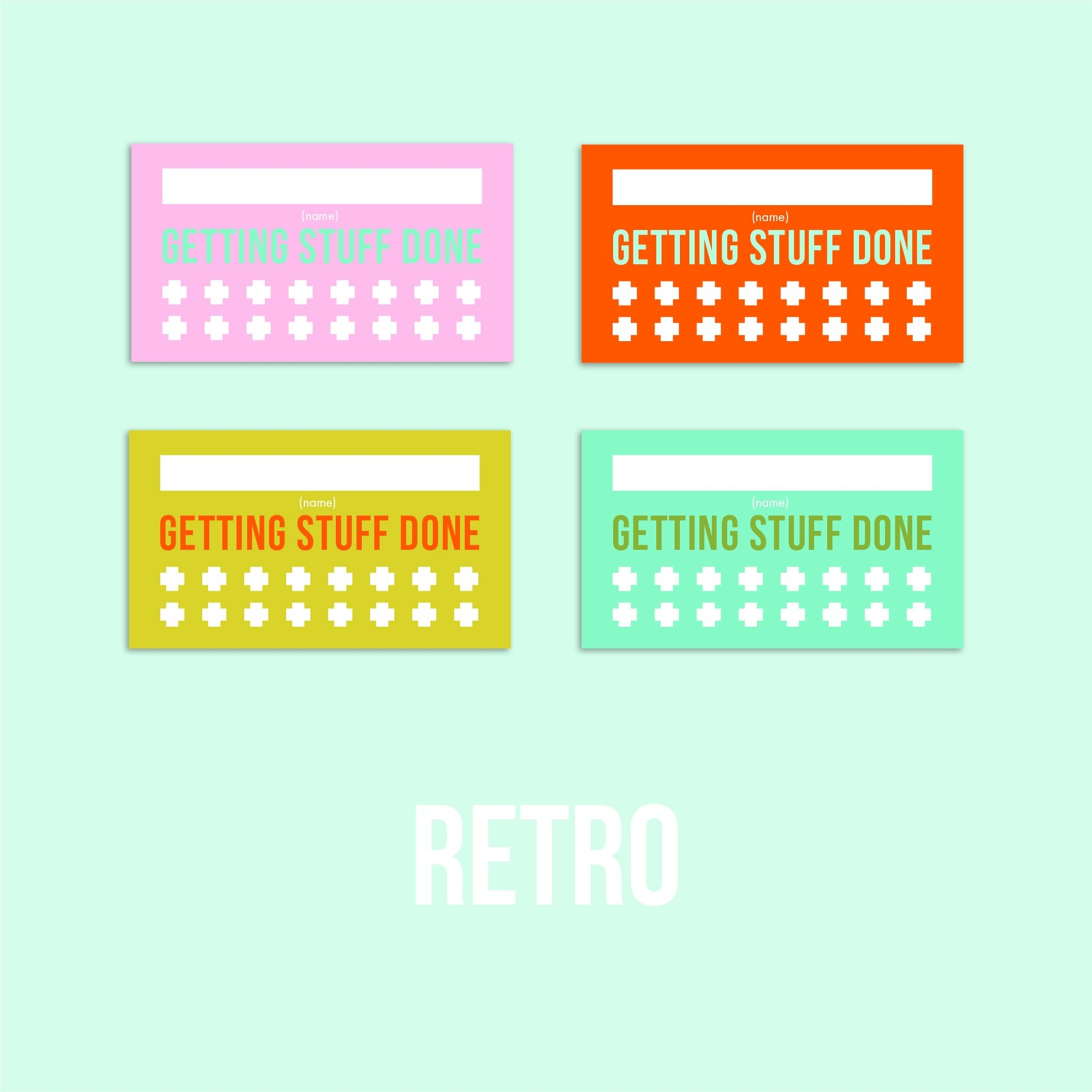 Free Editable Printable Punch Card Template