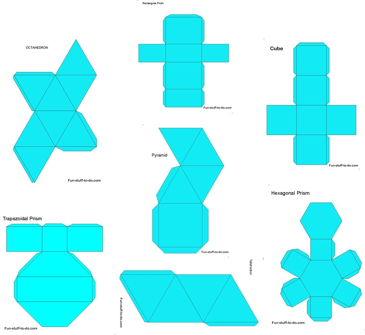 Template Free Printable Shapes