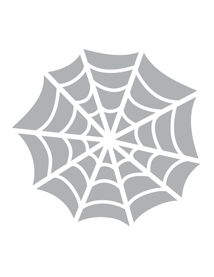 Spider Web Template Printable Free