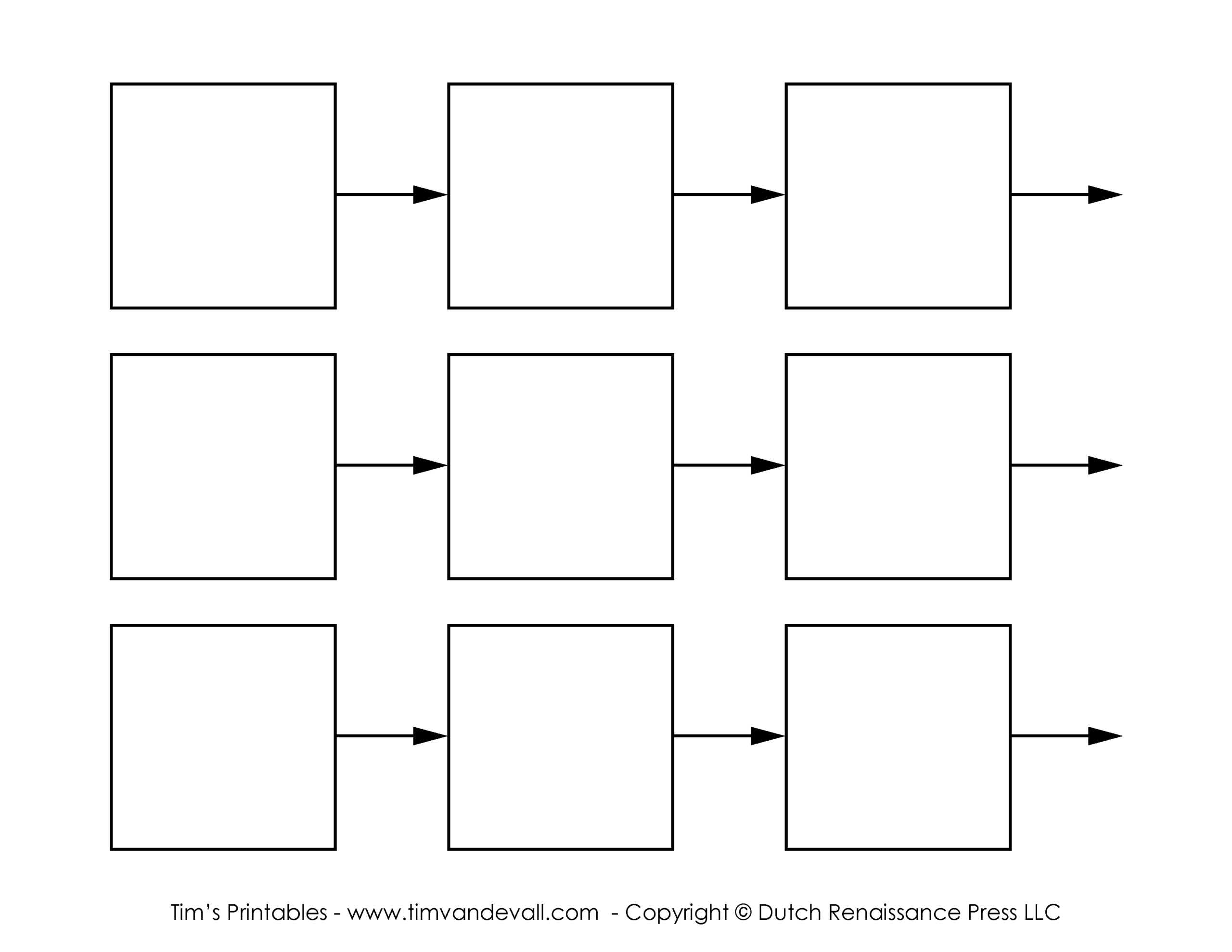 Printable Timeline Template Tim s Printables