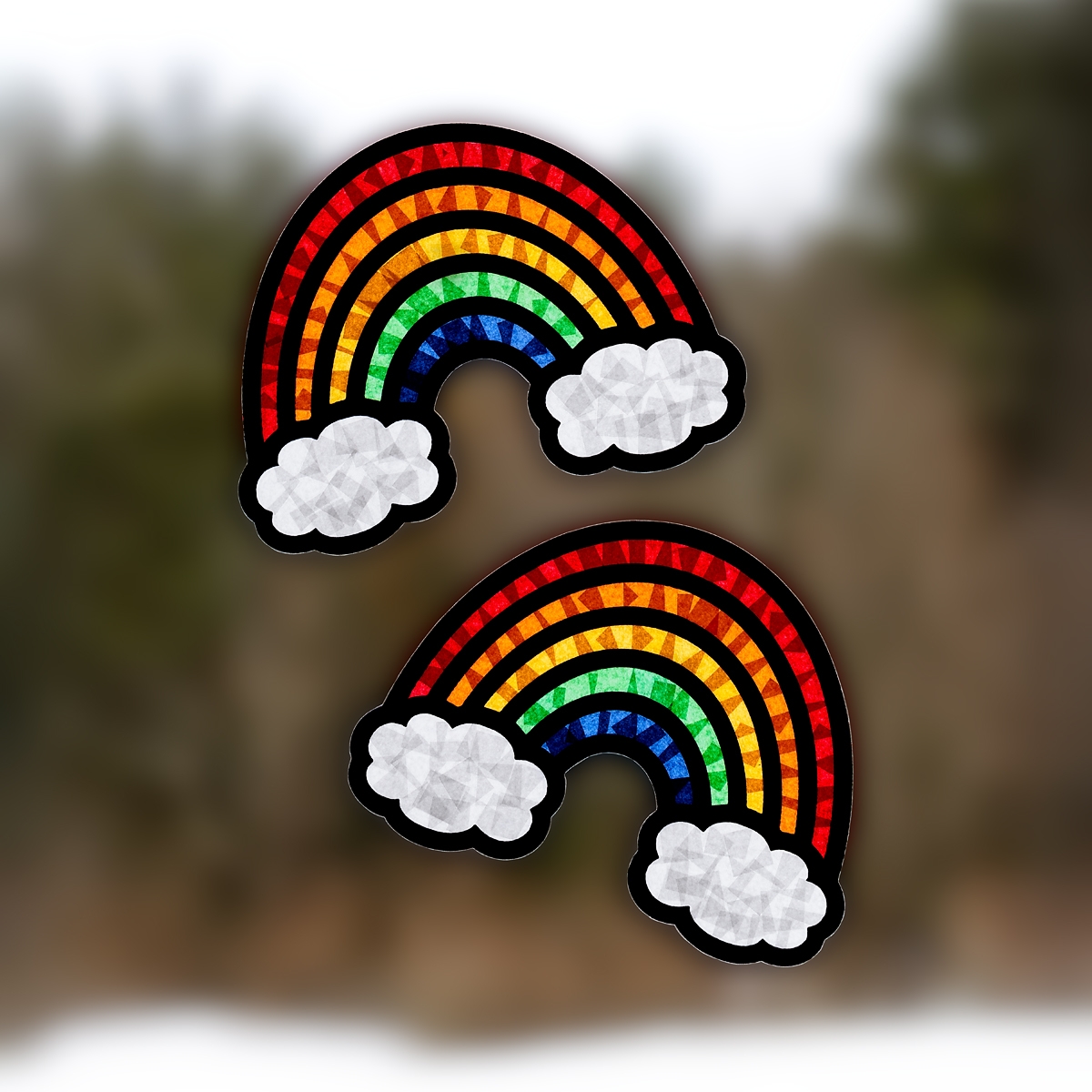 Free Rainbow Printable Template