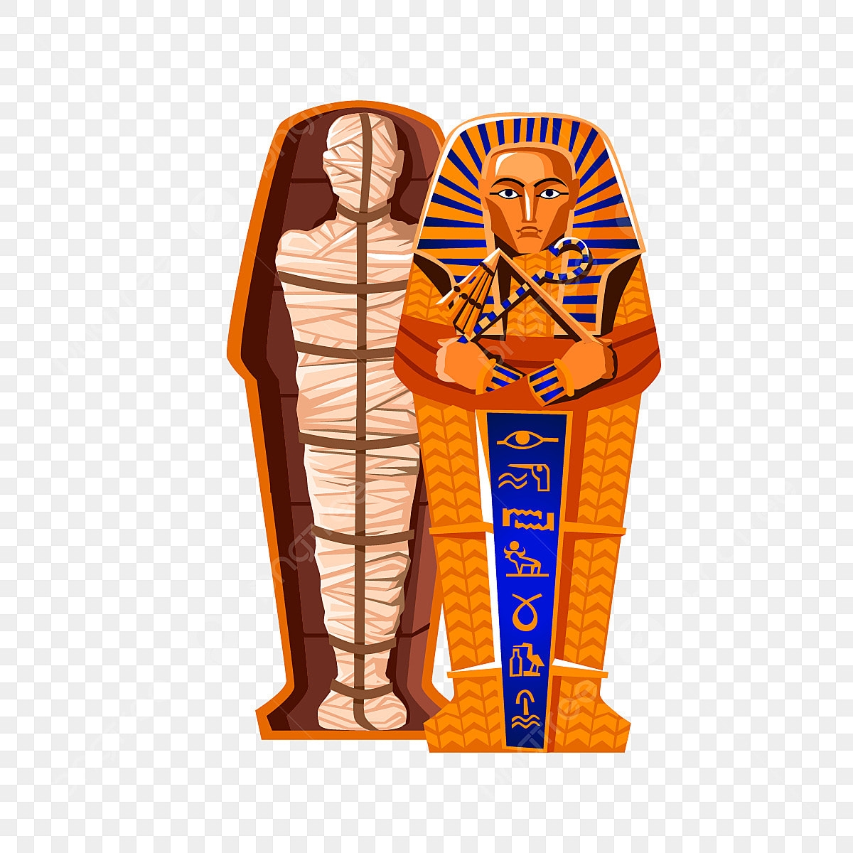 Free Printable Sarcophagus Template Pdf