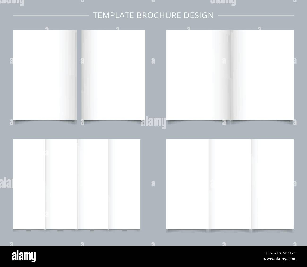 Blank Brochure Template Printable