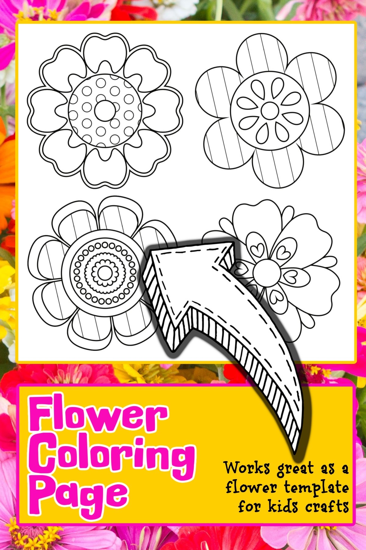 Free Printable Spring Flower Templates