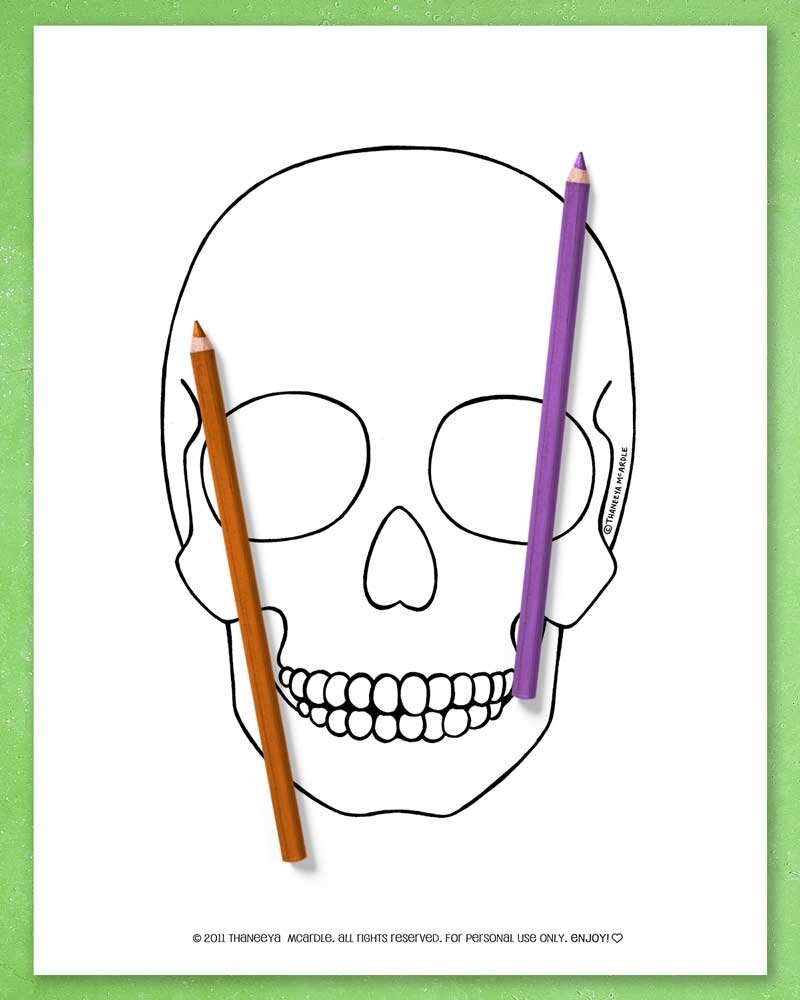 Sugar Skull Coloring Pages Detailed Day Of The Dead Coloring Pages By Thaneeya McArdle Art Is Fun
