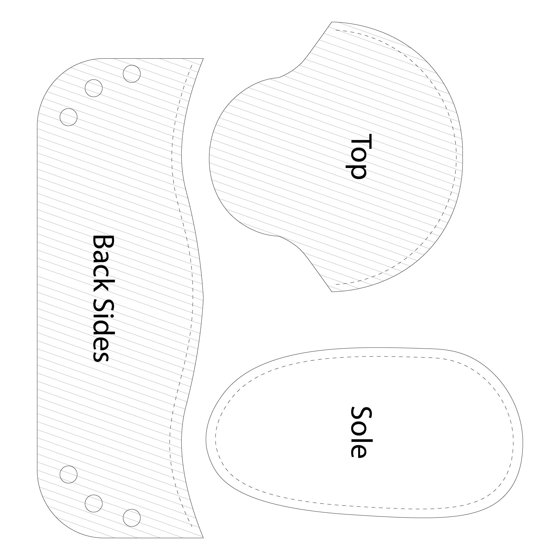 Template Baby Booties 10 Free PDF Printables Printablee Template Baby Booties 10 Free PDF Printables Printablee