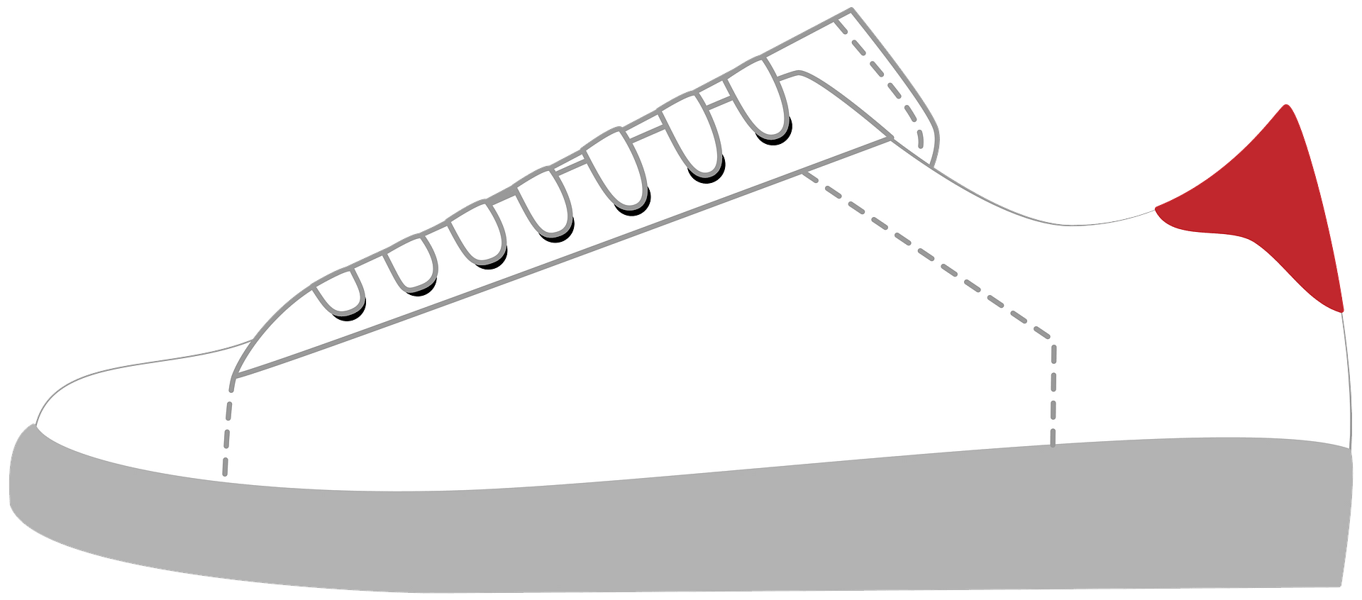Tennis Shoe Free Vector Clipart Images On Creazilla