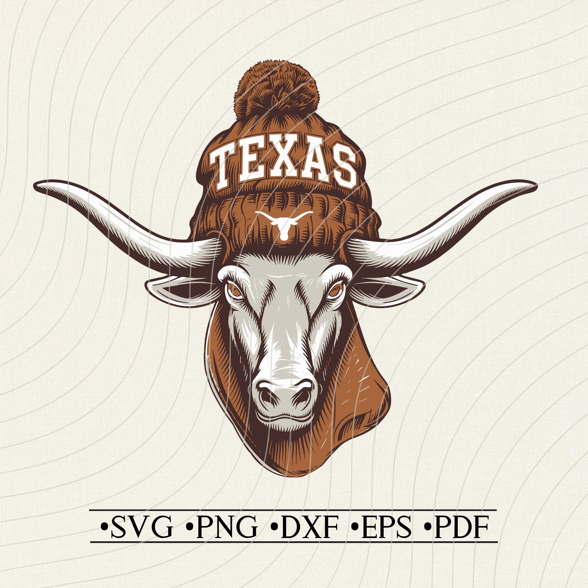 Texas Longhorn Printables Etsy
