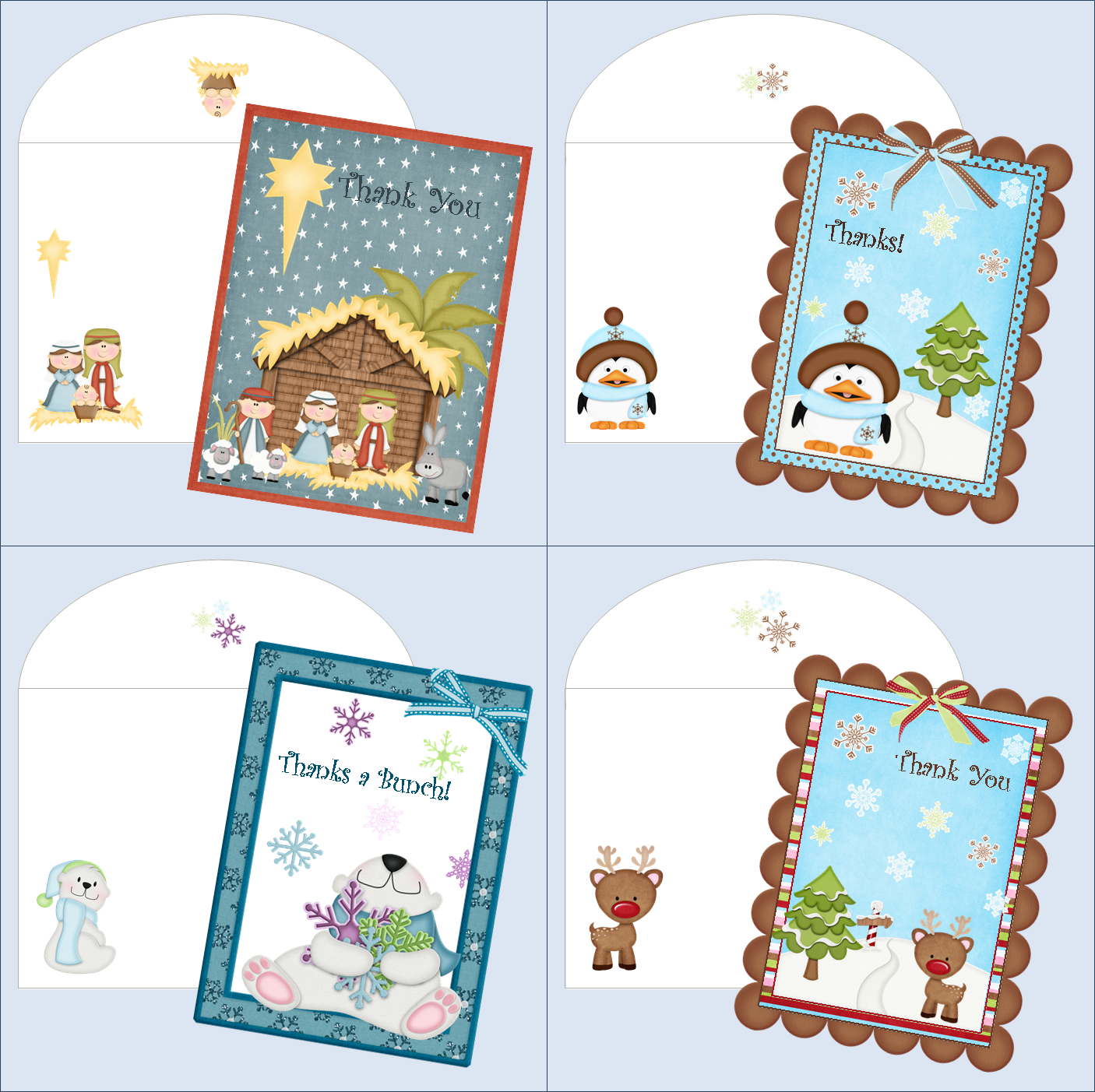 Thank You Cards Free Printables Organizing Homelife Thank You Cards Free Printables Organizing Homelife