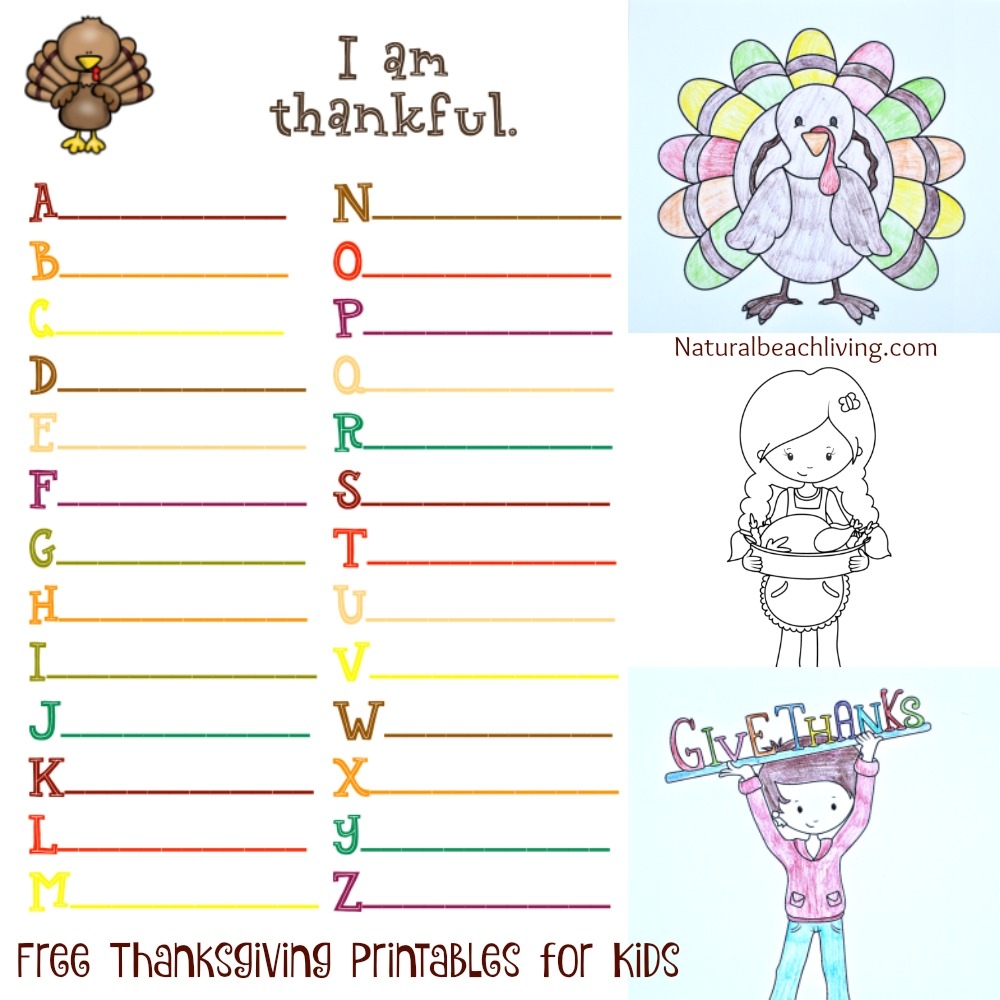 Thanksgiving Printables Free